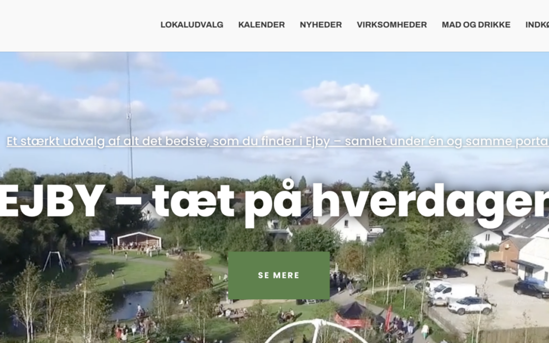 Infomøde om Ejby.dk